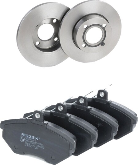 Bremseskiver og -klosser RIDEX 3405B2757