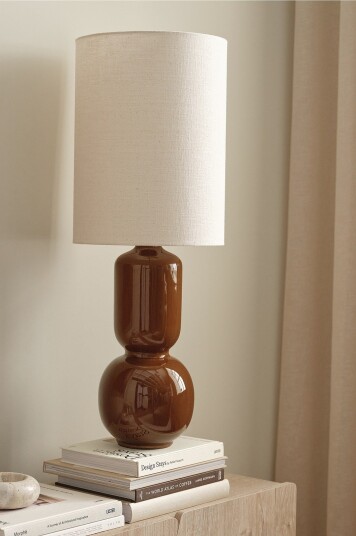 Ellos Home Bordlampe Nora Hvit