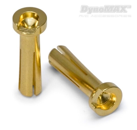 DynoMAX 9568 Connector Bullet 4mm Male Car 10pcs DynoMAX 9568 Connector Bullet 4mm Male Car 10pcs