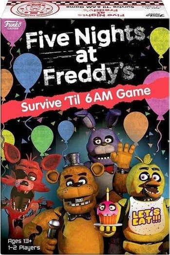 Five Nights at Freddy's Survive 'Til 6AM Brettspill Engelsk