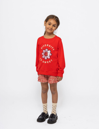 The New Tnnorna Sweatshirt Red 158/164 The New Tnnorna Sweatshirt Red 158/164