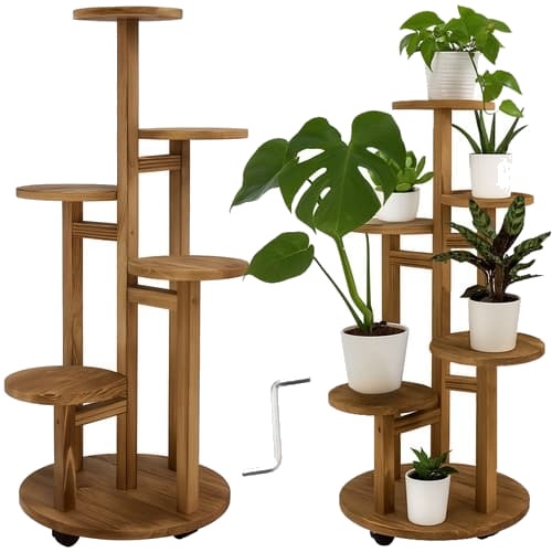 Ruhhy Blomsterstativ 86 cm Stilrent Stativ til Hage Ruhhy Blomsterstativ 86 cm Stilrent Stativ til Hage