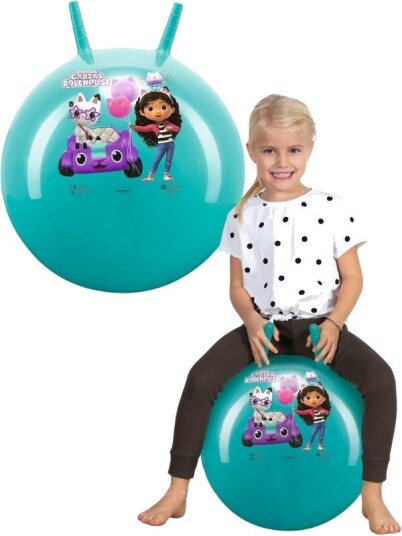Gabbys Dukkehus Skippy Ball Sprettball Med Håndtak 50cm