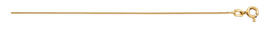 Pan Jewelry, Slangekjede i 585 gult gull 0,6 mm, 42 cm