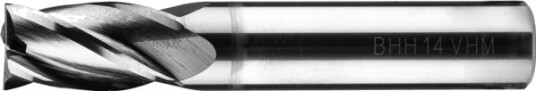 Baildon-Hårdmetall Endefres Din 6527 K Fwp2k 12 Mm, Vhm Tialn, Z2, 73-12 Mm