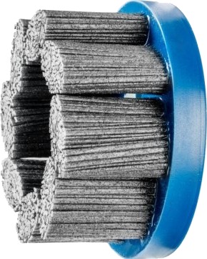 Pferd Composite Disc Brushes Crimped Composite, Flex, With Hole, 10 Cm, 1 Stykker