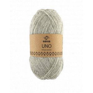 Navia Uno Garn Lys Grå