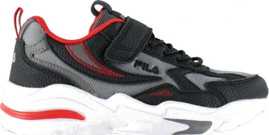 Fila Sko   Madrun   Black Fila Utg.   Fila   34   Sko Grå Hvit Rød Svart