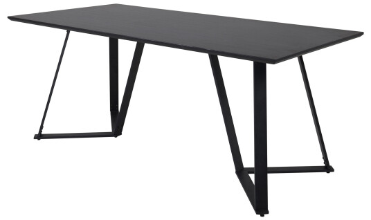 Venture Design Marina spisebord Svart 180 x 90 cm