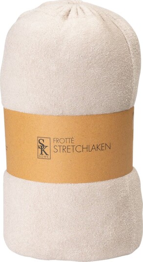 SK Home Frotte stretchlaken 90x200 Beige 90x200