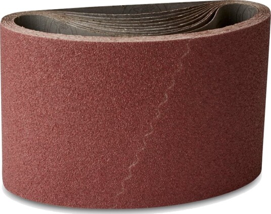 Gulv slipebånd 200x750mm Rød Korn P16