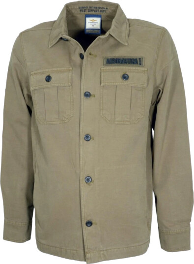 Aeronautica Militare Herre Skjorter Grønn M,