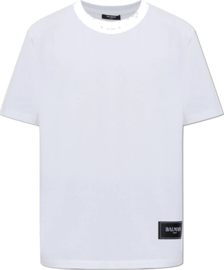 Balmain Herre Topper Hvit L, Balmain Herre Topper Hvit L,