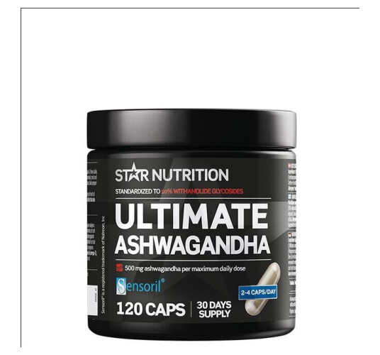 Star Nutrition - Ultimate Ashwagandha 120 caps Star Nutrition - Ultimate Ashwagandha 120 caps