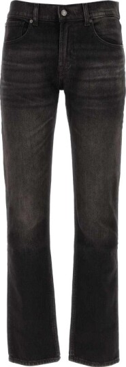 7 For All Mankind Herre Jeans Svart W26, 7 For All Mankind Herre Jeans Svart W26,