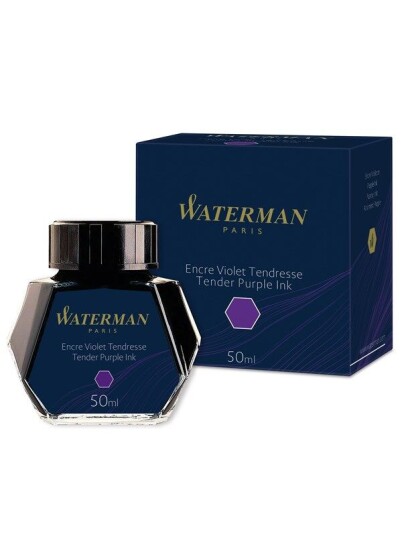 Waterman Fountain Pen Ink Tender Fiolett 50ml Bottle Waterman Fountain Pen Ink Tender Fiolett 50ml Bottle