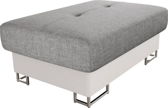 Reginia Fotskammel 104 cm - Hvit/Grå