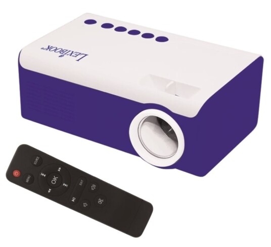 Lexibook PRJ150 Mini HD-projektor med innebygd høyttaler