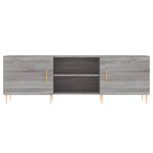 vidaXL TV-benk grå sonoma 150x30x50 cm konstruert tre 8720845426958 vidaXL TV-benk grå sonoma 150x30x50 cm konstruert tre 8720845426958