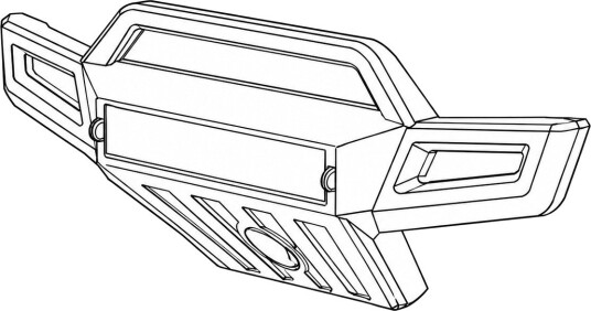 MJX P14102 Front Bumper