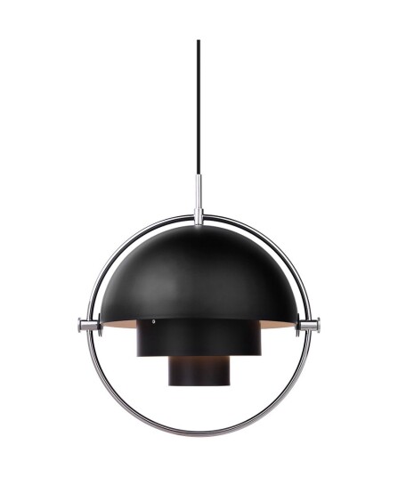 Gubi Multi-Lite Pendant Svart/Krom