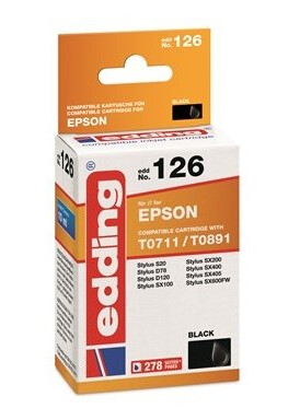 Edding Edd-126 9 Ml 1 Stykker Enkeltpakke