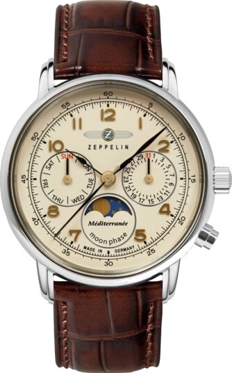 Zeppelin Klokke Zeppelin Dameklokke 9637 5 Brun