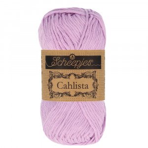 Scheepjes Cahlista Garn Unicolor 226 Light Orchid
