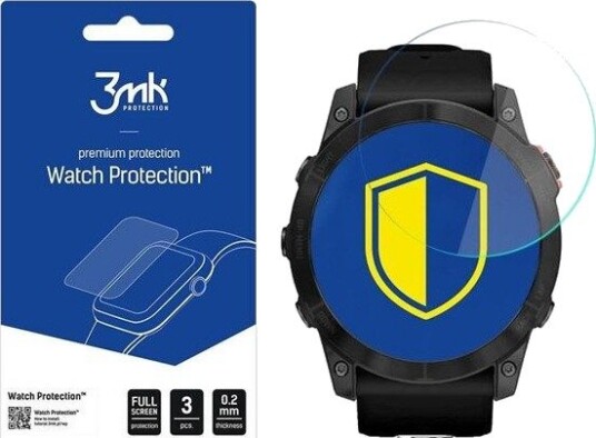 3mk Tempered Glass Watch Protection FlexibleGlass for Garmin Fenix 7X (51mm)