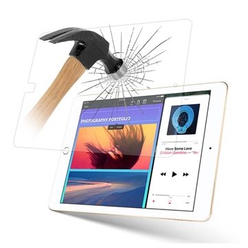 iPad 9.7 2017/2018 Skjermbeskyttelse i Herdet Glass
