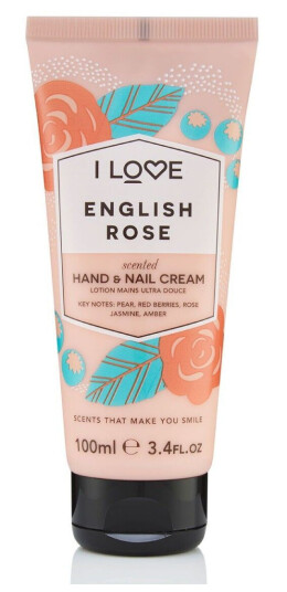 I Love English Rose Hand And Nail Cream 100ml