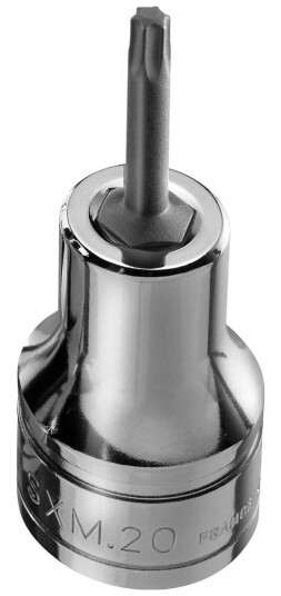 Facom Værksted Skruemaskinindsats Størrelse T 20, T 25, T 27, T 30, T 40, T 45, T 50, T 55, T 60 1 Set