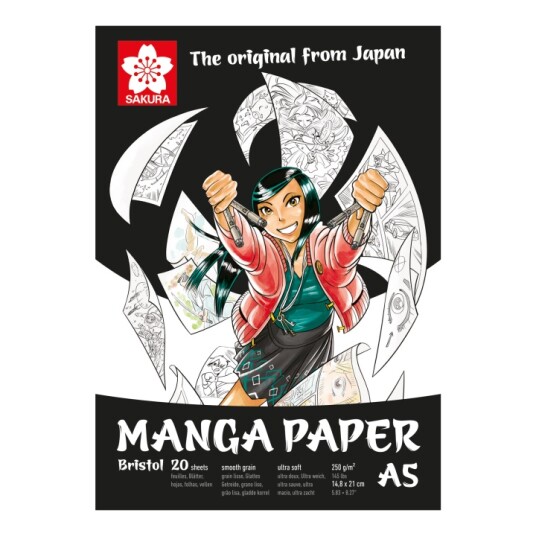 Sakura Manga Drawing Pad A5 Sakura Manga Drawing Pad A5