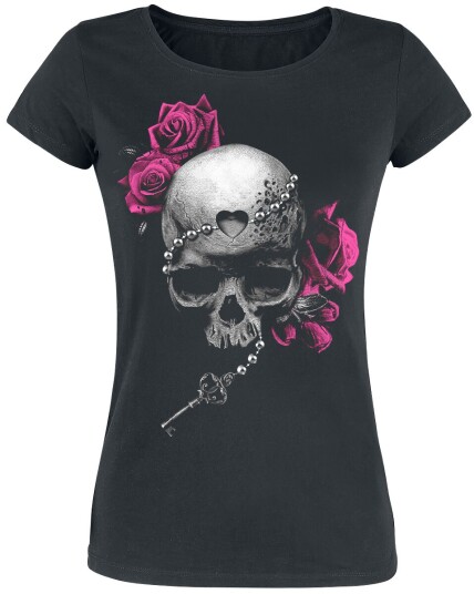 Gothicana by EMP T-skjorte Dare To Be Different S til 5XL Damer svart Gothicana by EMP T-skjorte Dare To Be Different S til 5XL Damer svart