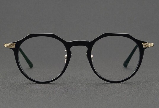 Briller Jatoba fra eo Selection Svart Acetate|Titan Rund Medium