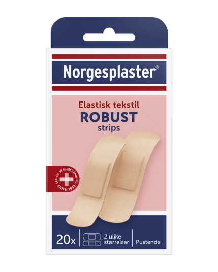 Norgesplaster Robust strips 20 stk