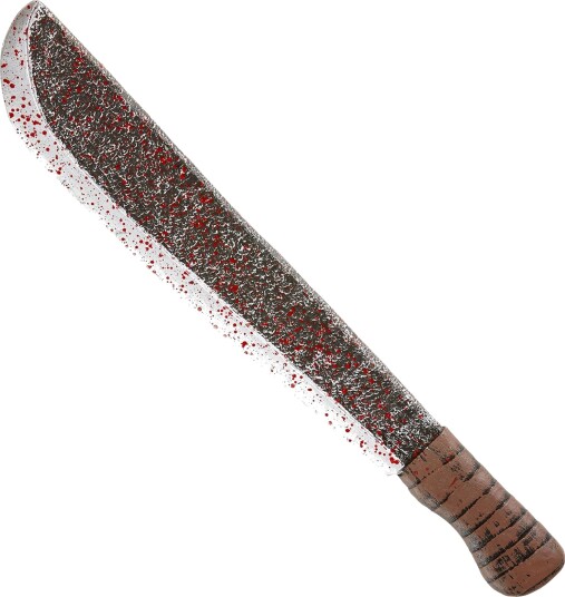 Blodig Machete 56 cm Doktor / Leger 48674