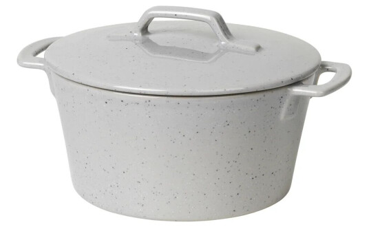 Broste Copenhagen Hasle gryte 19x23,5 cm Light grey granite