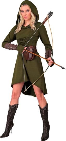Widmann Robin Hood Inspirert Damekostyme Large 13843 Widmann Robin Hood Inspirert Damekostyme Large 13843