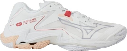 Mizuno Wave Lightning Z8 Dame White/Aleutian/Cloud Pink 39