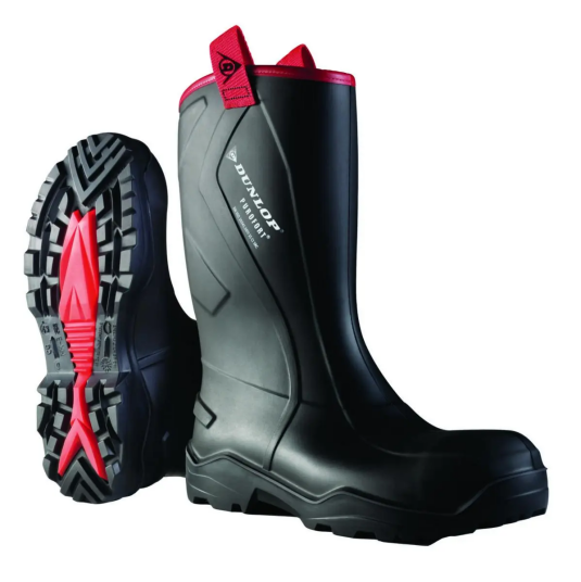 Dunlop Vernestøvel Purofort®+ Rugged S5 Mann Str. 42 Sort Par Dunlop Vernestøvel Purofort®+ Rugged S5 Mann Str. 42 Sort Par
