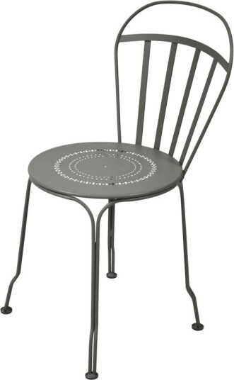 Fermob - Louvre Chair Rosemary 48 - Utendørs Spisebordstoler - grønn Metall