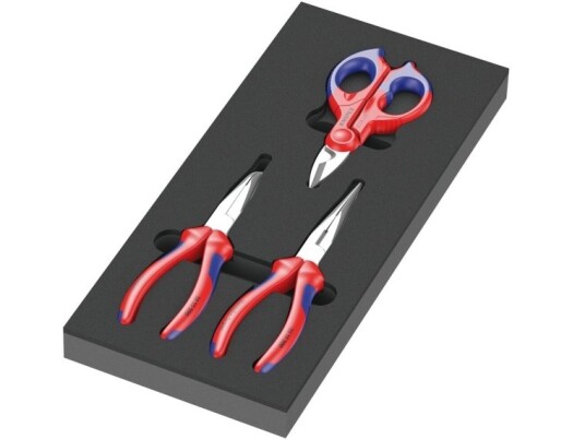 Wera Tangsett 3 Deler - Blå/Rød - Håndverktøy med Ergonomisk Design Wera Tangsett 3 Deler - Blå/Rød - Håndverktøy med Ergonomisk Design
