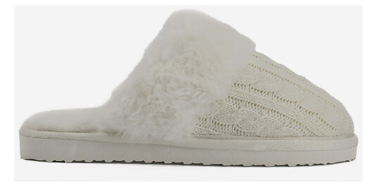 Exani Knitted Slip In W White 39 Sko Exani Knitted Slip In W White 39 Sko