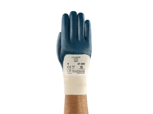 Ansell Healthcare Europe S.a/N.v. Activarmr Hylite 47400080 Interlock-Bomuld Arbejdshandske Handsker 8 En 388:2016 420-2003 21420:2020 Iso 1 Paar
