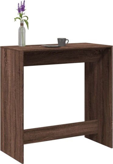 Barbord brun eik 102x50x103,5 cm konstruert tre 8721158387219
