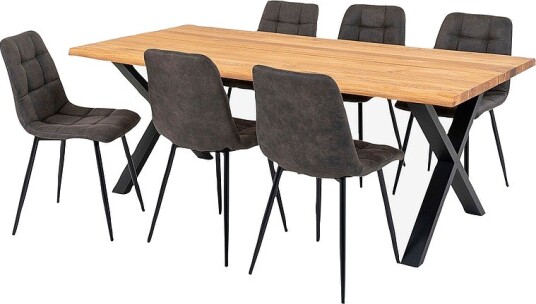 House Nordic   Spisesett Toulon og Middelfart   Brun
