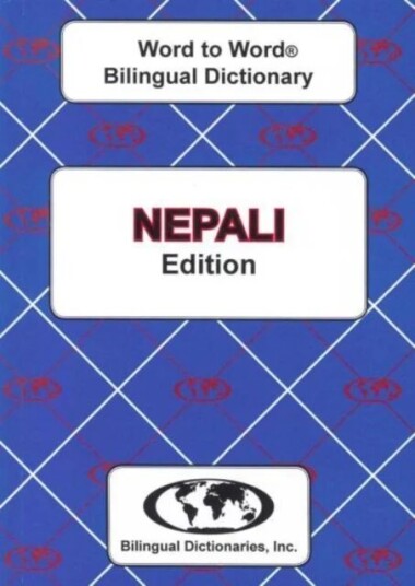 English-Nepali & Nepali-English Word-To-Word Dictionary Av C. Sesma