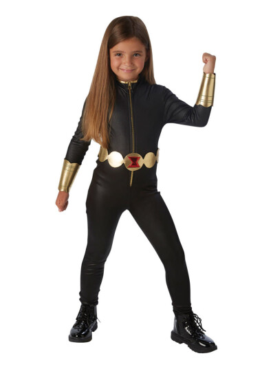 Rubies Uk Black Widow Kostyme Til Jenter - Marvel