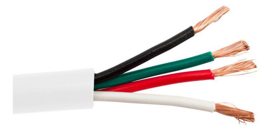 SCP 16/4OFC-HD-WT-D - 1,31mm² 4-Conductor, In/Outdoor Pro grade HD Speaker Cable, 152m box, White